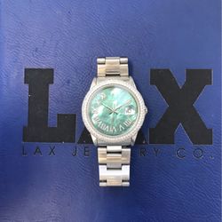 Rolex 36mm Tiffany Anniversary Diamonds Mint 