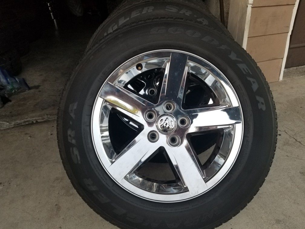 Wheels and Tires P275/60r20" 5 Lug Dodge Ram 5x5,5 Or 5x139,
