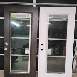 French doors without frame 