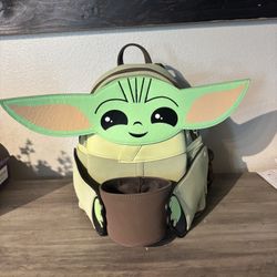Disney Star Wars Loungefly The Child Cup Backback