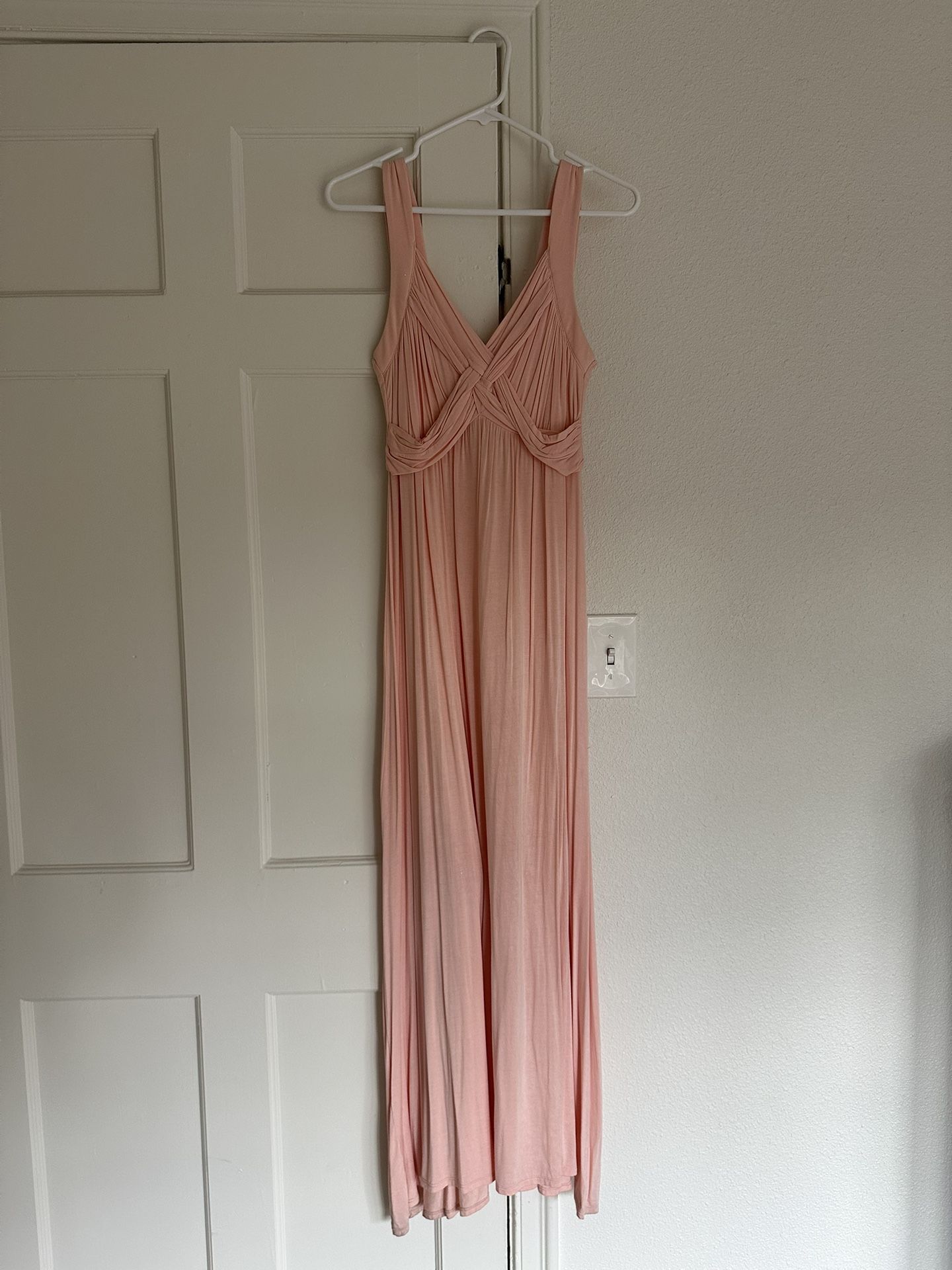 Long Pink Soho House Maxi Dress
