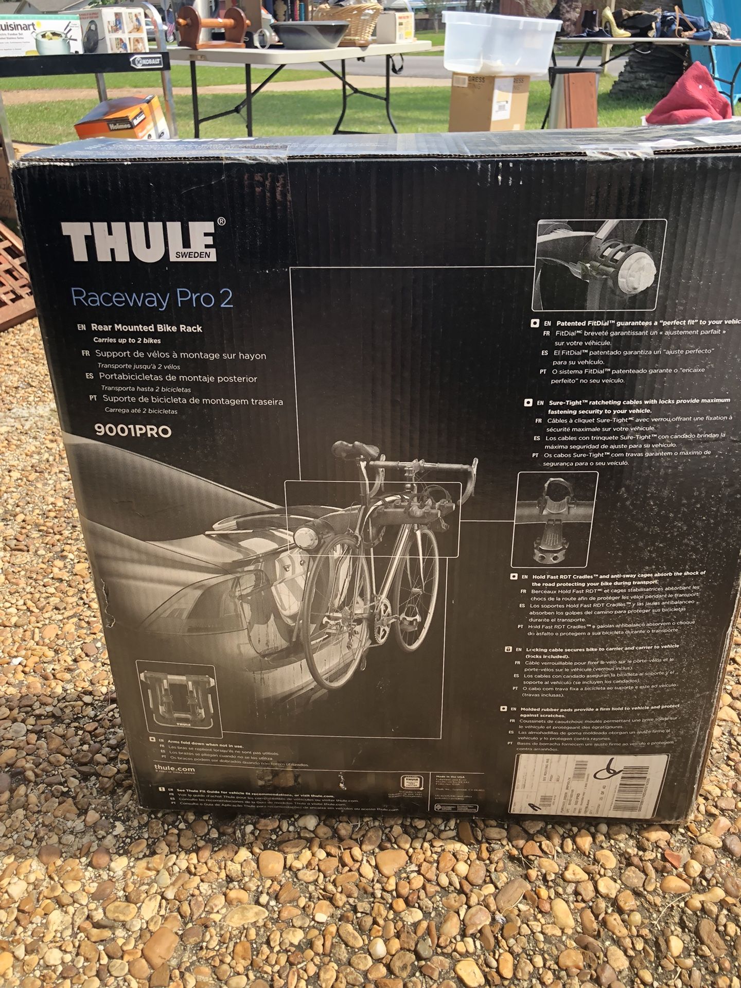 Thule Raceway Pro 2 Bicycle Carrier New In Box