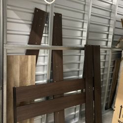 Scandinavian Style Bed Frame And Head Board