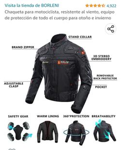 Xxl Chamarra De Motociclista