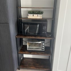 Microwave Stand Best Offer Move Out Sale 