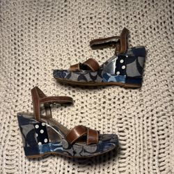 Coach Wedge Heels