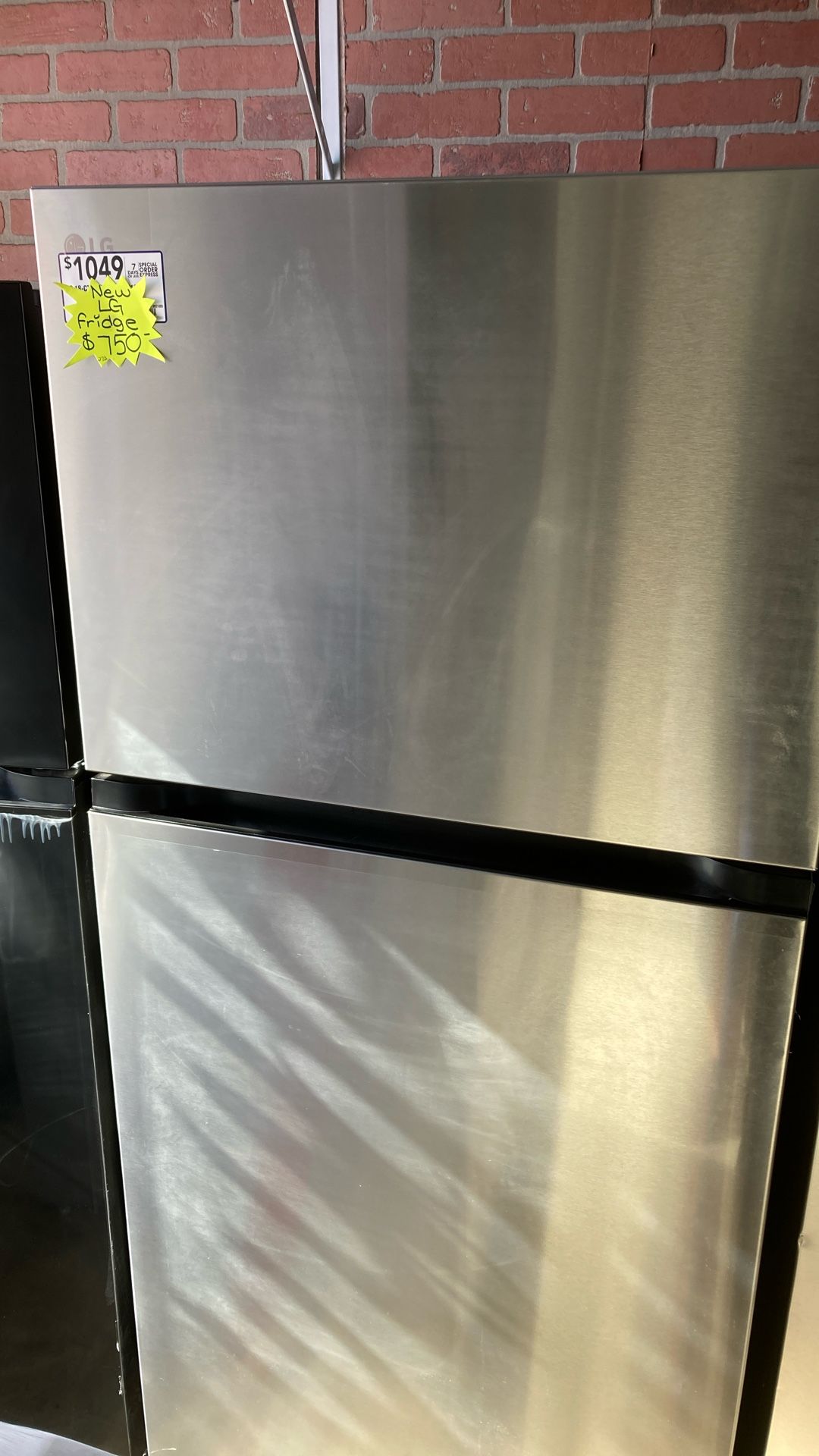 New LG fridge