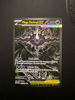 Mega Darkrai ex Pokémon Card sir