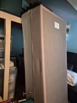 Nice Used Excellent Condition Two Twin Size Box Springs For King Size Bed.  38by80by9.