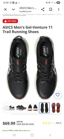 ASICS Men's Gel-Venture 10 Trail Running Shoes Size 6