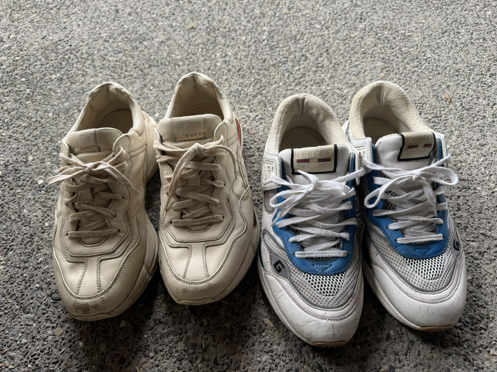 Men’s Gucci Shoes -two Pairs Size U.S. 10.5 Gucci Size 10