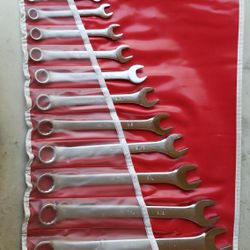 KAL Tools 12 Piece Wrench Set 5/16 In To 1 In