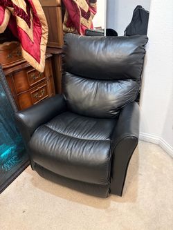 Black recliner
