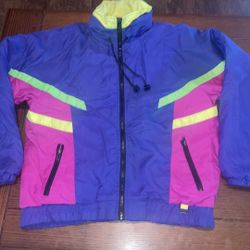 Vtg Obermeyer Skiwear Heart of the Mountains Unisex Size Junior 18 (men SM)