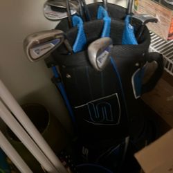 Golf and bag