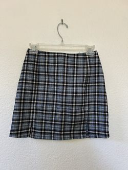 Plaid Mini Skirt