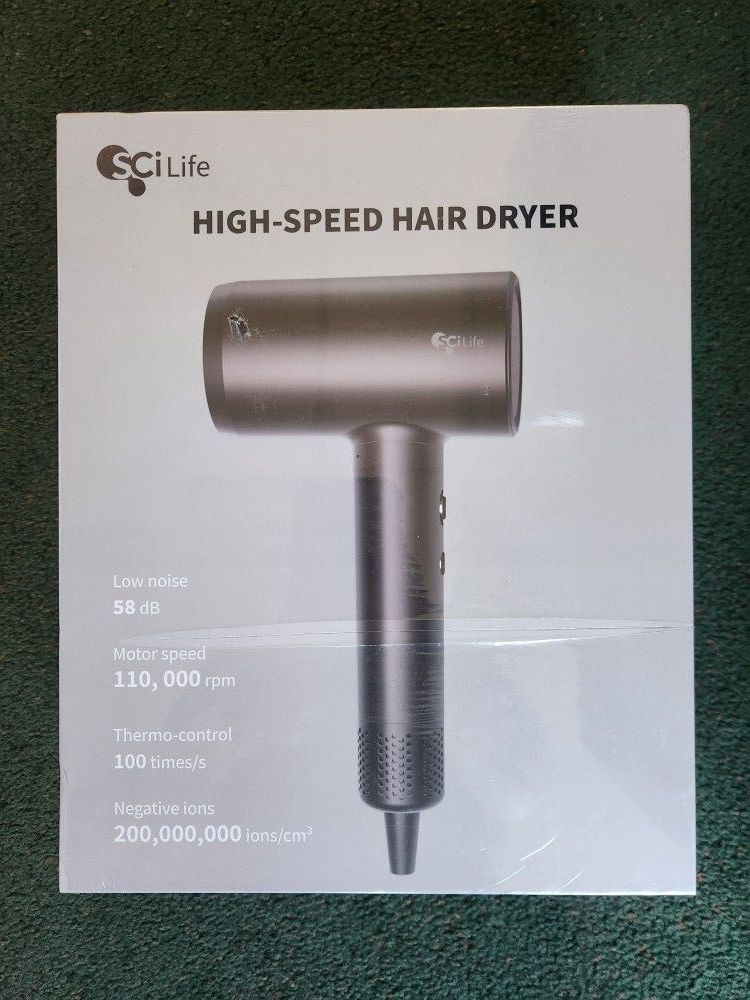 New In Sealed Box - SciLife High Speed Hair Dryer