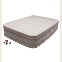 SupportRest™ Plus PillowStop™ Double High Airbed with Pump – Queen