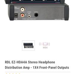 Brand New Stereo Headphones Distribution Amplifier!