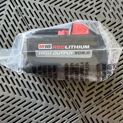 Milwaukee M18 Red lithium High Output XC8.0 