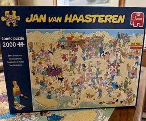 2000-Piece Puzzle Jan van Haasteren-Sand Sculptures