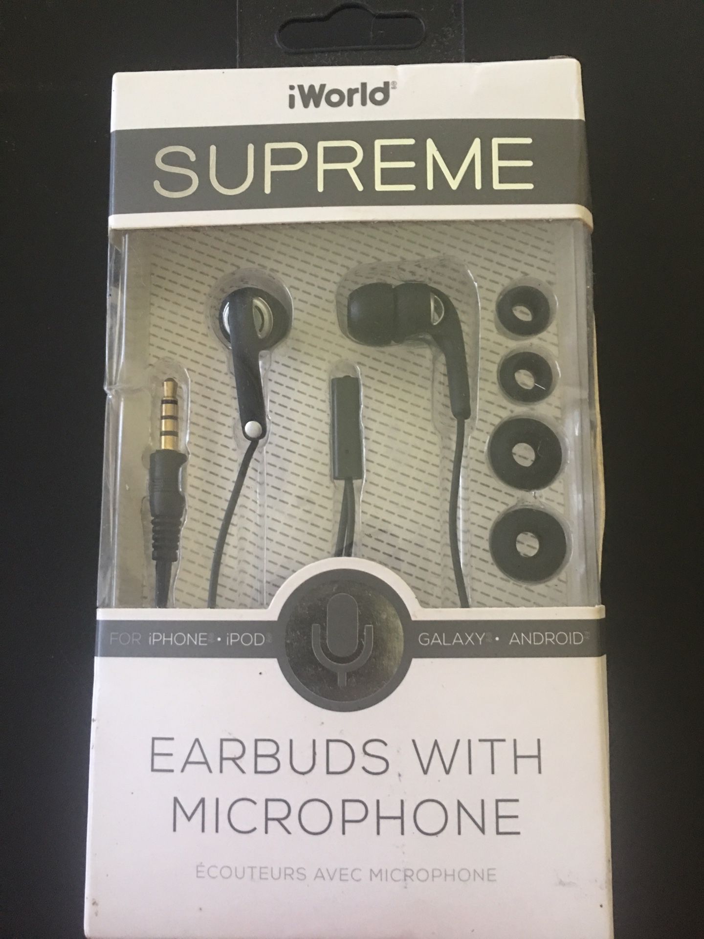 Iworld earbuds with microphone