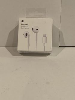 Apple EarPods lightning connector