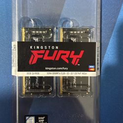 Kingston Fury DDR4 32gb 3200 MHz Ram