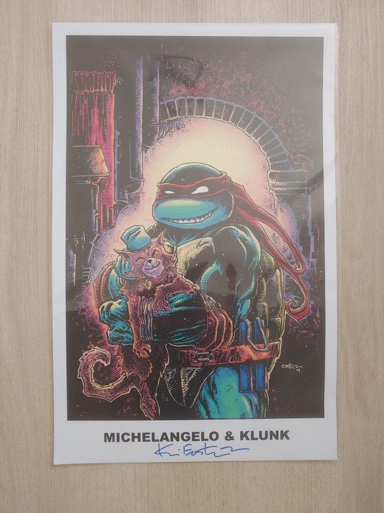 Kevin Eastman TMNT Signed Print