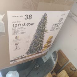 Pre Lit Led Richmond Fir 12 Ft