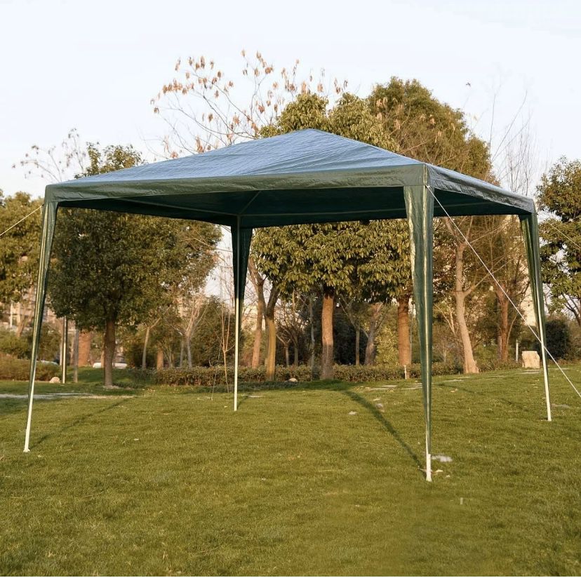 NEW 10'x10'Outdoor Canopy Party Wedding Tent Gazebo Pavilion Cater Events Green
