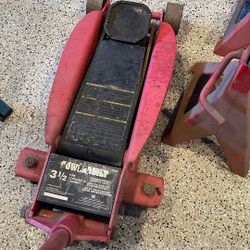 3 1/2 ton Jack with stands low profile