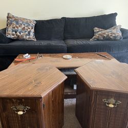 Couch, Coffee Table And Two End Table 