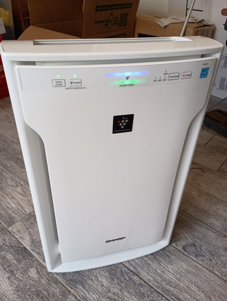 Sharp FPA80UW Plasmacluster True HEPA Ion Air Purifier