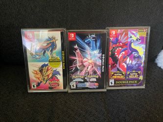 Pokemon Double Pack: Sword & Shield | Brilliant Diamond & Shining Pearl | Scarlet & Violet