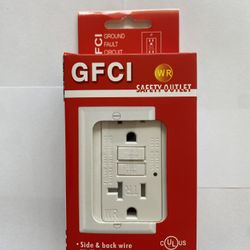 GFCI 20 White TR WR 943