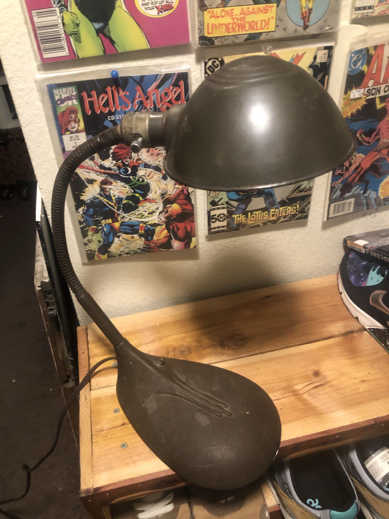 Vintage art deco desk lamp