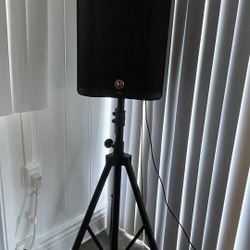 Harbinger Vari Series V2312 12” Built In Woofer Powered Speaker + Proline Adjustable Stand