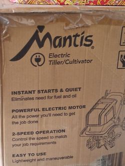 Tiller, in box, never opened or used. Brand new