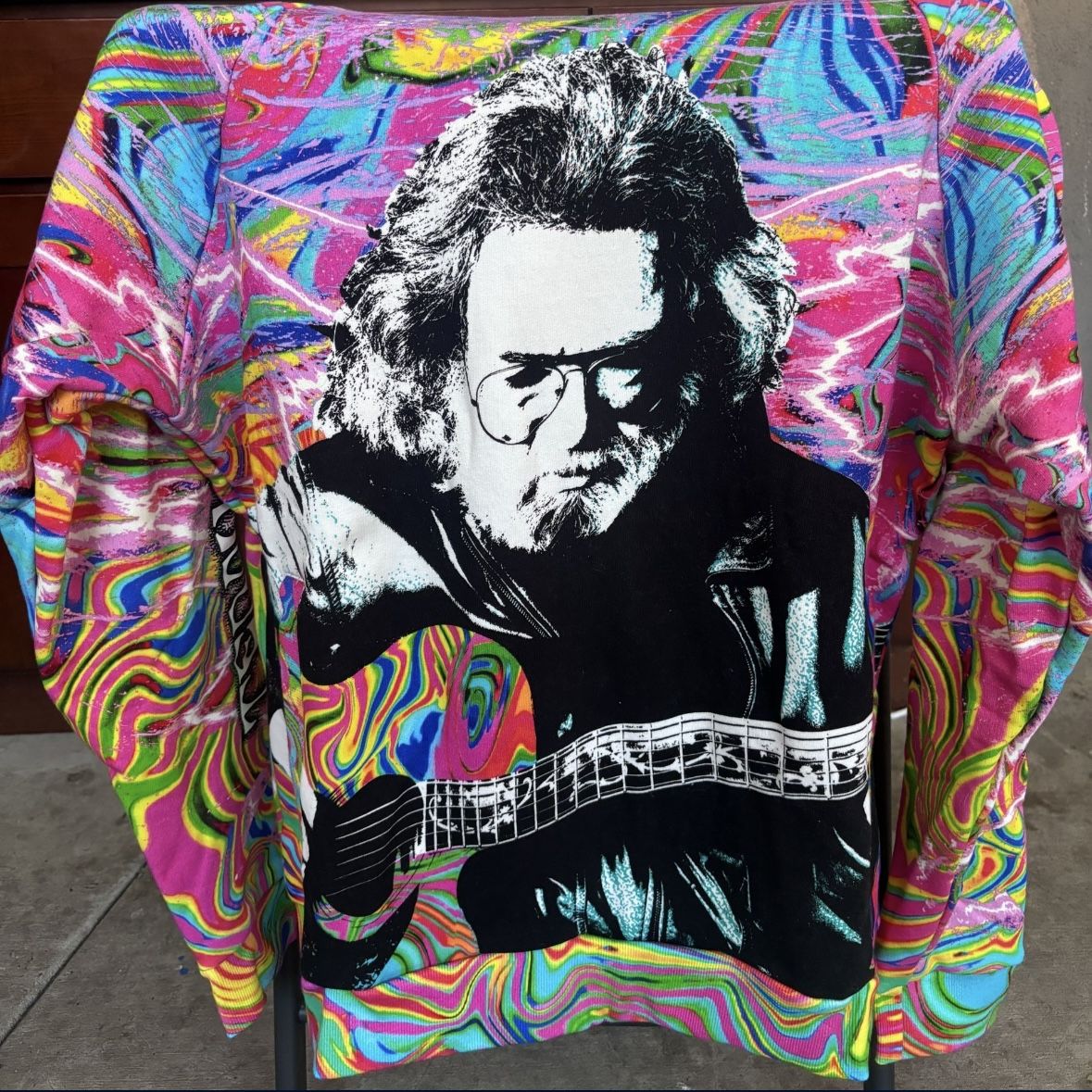 Jerry Garcia Tie Dye Sweater