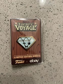 FUNTASTIC VOYAGE 2024 FUNKO FUNDAYS POP! FREDDY JEWEL COIN PIN LE 1050 DIAMOND