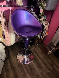 Purple stool