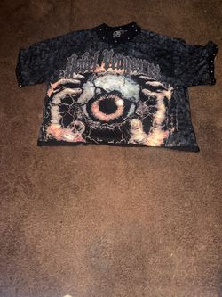 Rebel Temperance Graphic Crop T-Shirt