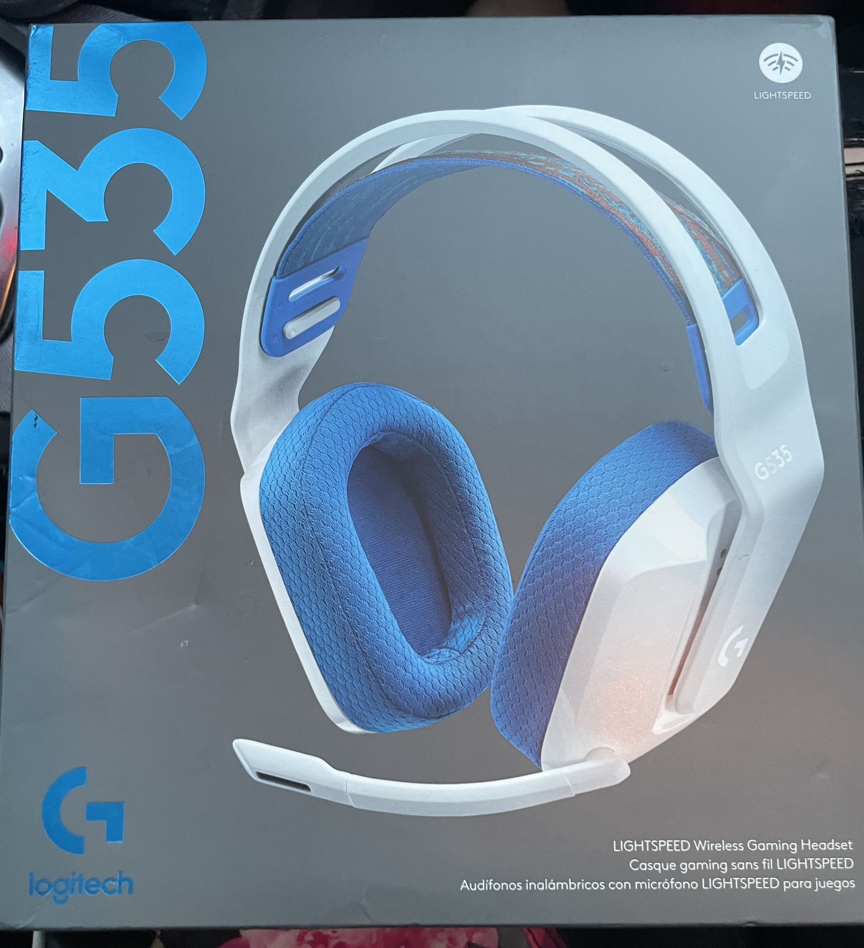 $60 OBO Logitech G535 LIGHTSPEED Wireless Gaming Headset for Sale in 