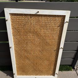 Cane Rattan Event Sign 