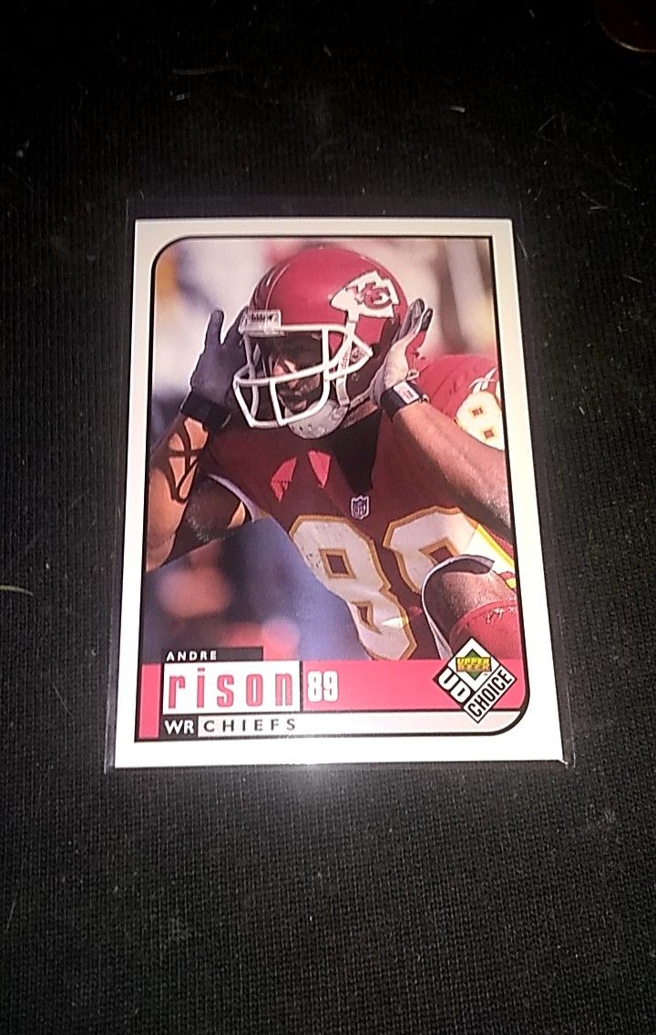 Chiefs football card