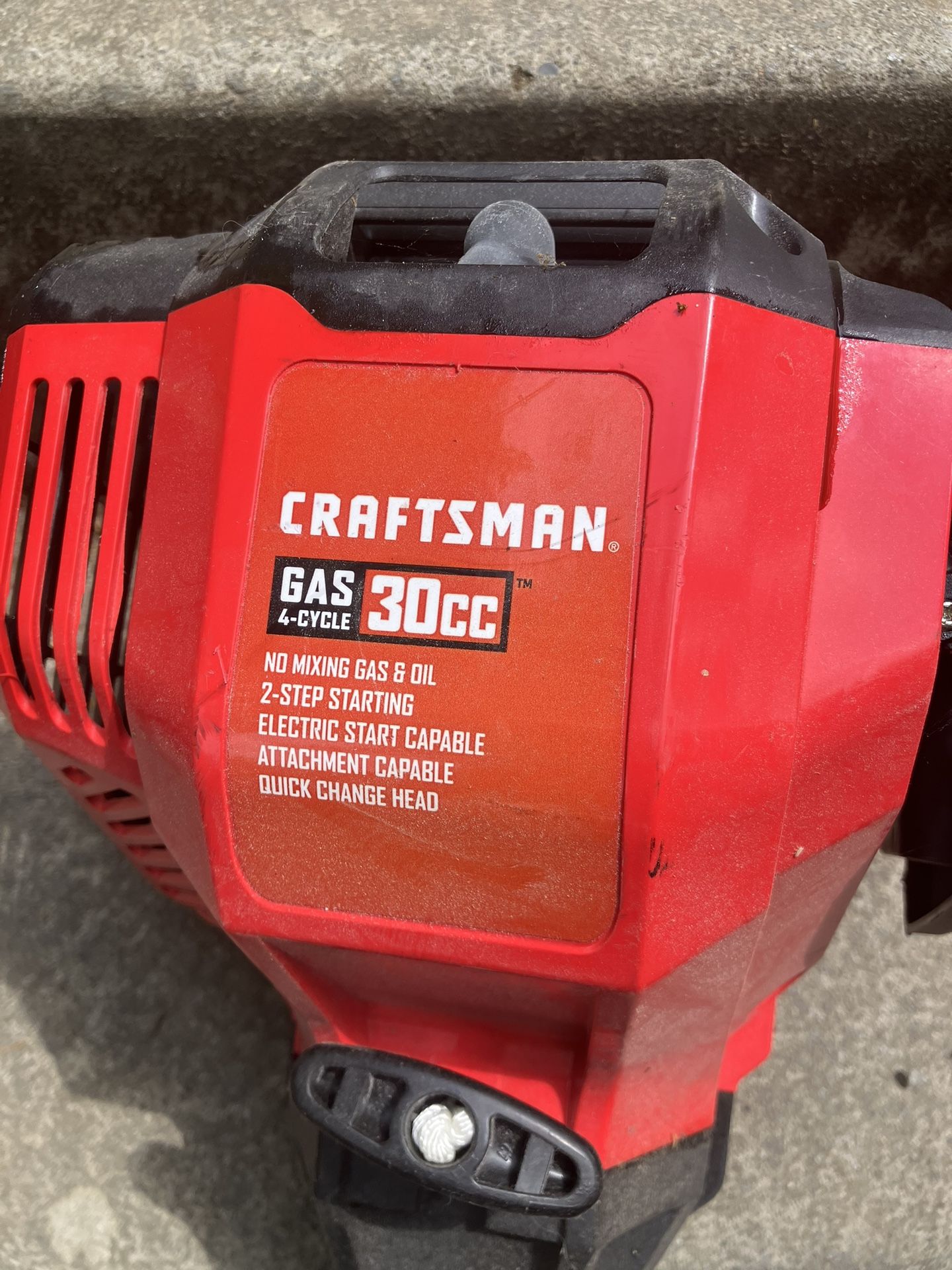 Craftsman Gas Weed Eater With Edger Attachment