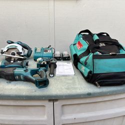 Makita XLT Cordless Tool Set
