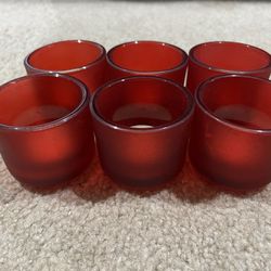 Small Candle Holders And Tea Candles New