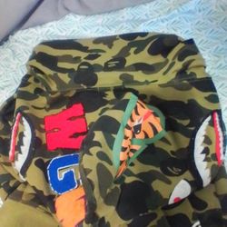 A Green/Black Bathing Ape